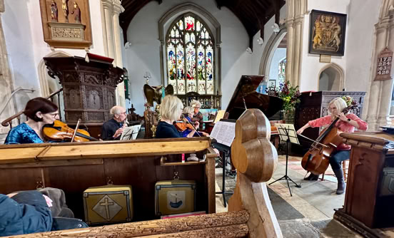 Lunchtime Classic Concert Series  Aldeburgh Parish Church - Nadia's 80th Birthday celebrations with Bel on Cello