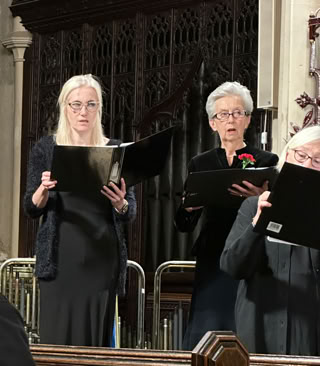 Bel singing Alto with ICC