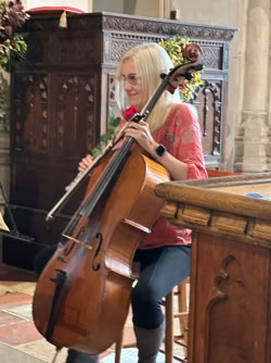 Lunchtime Concert at Aldeburgh Parish Church - Nadia's 80th Birthday celebrations with Bel on Cello