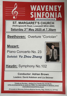 Waveny Sinfonia Flyer