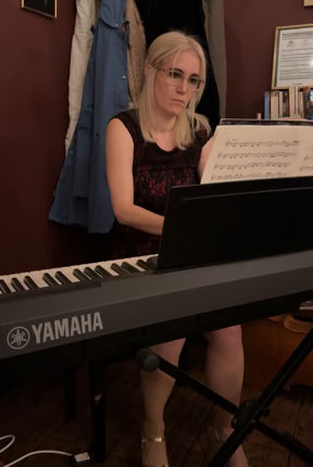 Piano at The Green Room Cafe