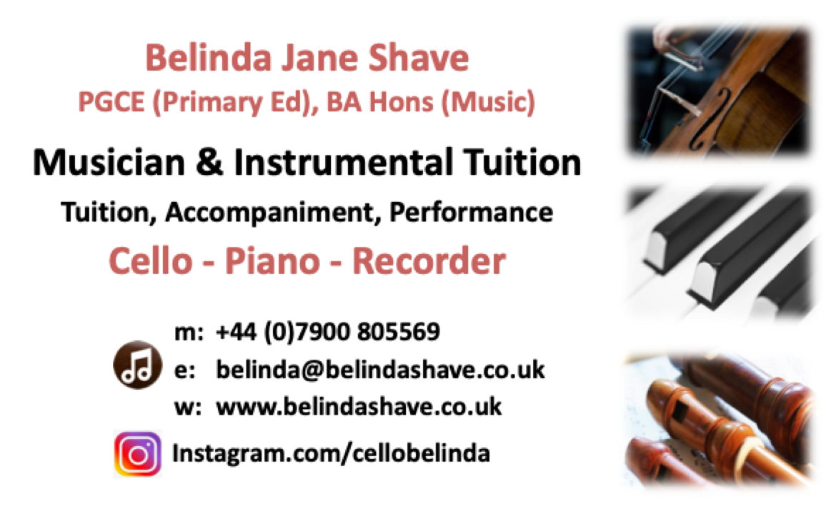 Belinda Shave Business Card